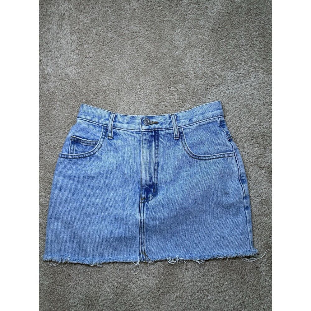 Womens Vintage Guess Jean Skirt by Georges Marciano Short‎ Size 28